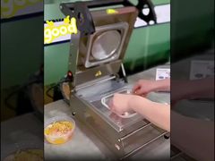 গোল ট্রে সিলার মেশিন