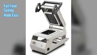 ফাস্ট ফুড ট্রে সিলার DQ2 স্টেইনলেস স্টীল সহজ ব্যবহার