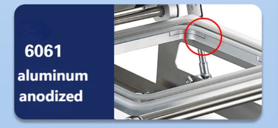 304 Stainless Steel Manual Tray Sealer CH-FR190YE with Tight Seal for Food Packaging