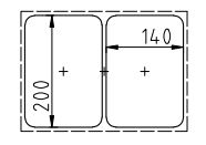 Vacuum Skin Sealing Machine with Food Grade 304 Stainless Steel and 6061 Anodized Aluminum Mold for Fast Food Box Sealing