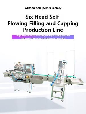 Manufacturer Directly Sell Hot Sales Fully Automatic Magnetic Pump Mineral Water Filling Machine CH-600XGGZ Glass Water Liquid Capping Machine