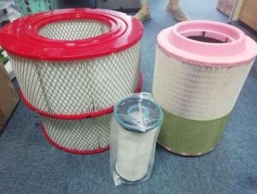 Industrial Screw Air Compressor Spare Part Air Filter Cartridge CE