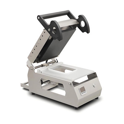 ম্যানুয়াল ট্রে সিলিং মেশিন DQ-5 খাদ্য এবং মাংস প্যাকেজিং জন্য প্লাস্টিকের পাত্রে জন্য ট্রে খাদ্য ট্রে ক্রস কাট সিলিং মেশিন