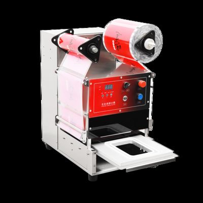 কারখানার সরাসরি বিক্রয় স্টেইনলেস স্টীল স্বয়ংক্রিয় খাদ্য ট্রে সিলার মেশিন DF250TA ইলেকট্রনিক তাপমাত্রা নিয়ামক এবং কাস্টমাইজযোগ্য ছাঁচ মাত্রা সঙ্গে