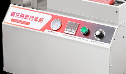 Plastic Tray Vacuum Skin Sealing Machine Hand Press Skin Sealing Machine DQ240VST  Fast Food Box/Tray Sealing Machine