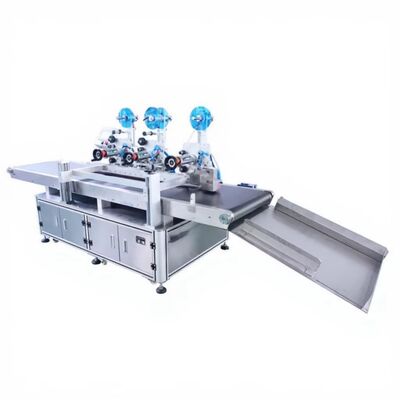 কারখানা কাস্টমাইজড থ্রি হেড কার্ডবোর্ড বক্স স্টিকার CH-609F সহজে ছেঁড়া স্টিকার কার্ডবোর্ড বক্স ডাবল-সাইডেড টেপ কাটিং মেশিন