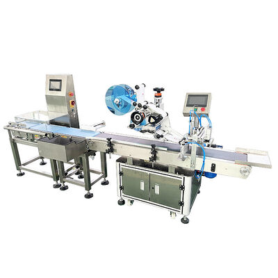 Customized Fully Automatic Weighing Label Machine CH-606D Corner Labeling Machine High-speed Flat Weighing Labeling Machine