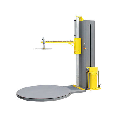 CHIC Manufacturer Intelligent Pressurized Pre-stretch Top-Press Automatic Electric Driven Pallet Strapping Machines Strap